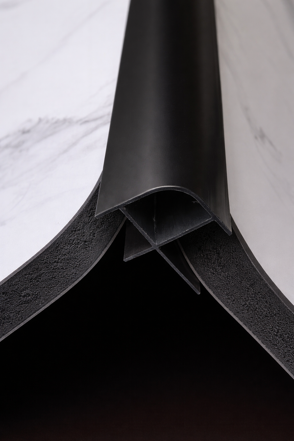 გარე კუთხე შავი ოვალი