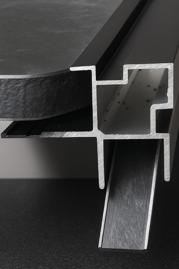 გარე კუთხე სქელი შავი